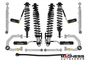 Ford Bronco Suspension System - ICON - Stage 7 - 2.5 Series Coilover - Billet UCA & Links - Sasquatch Models - Heavy Rate Spring